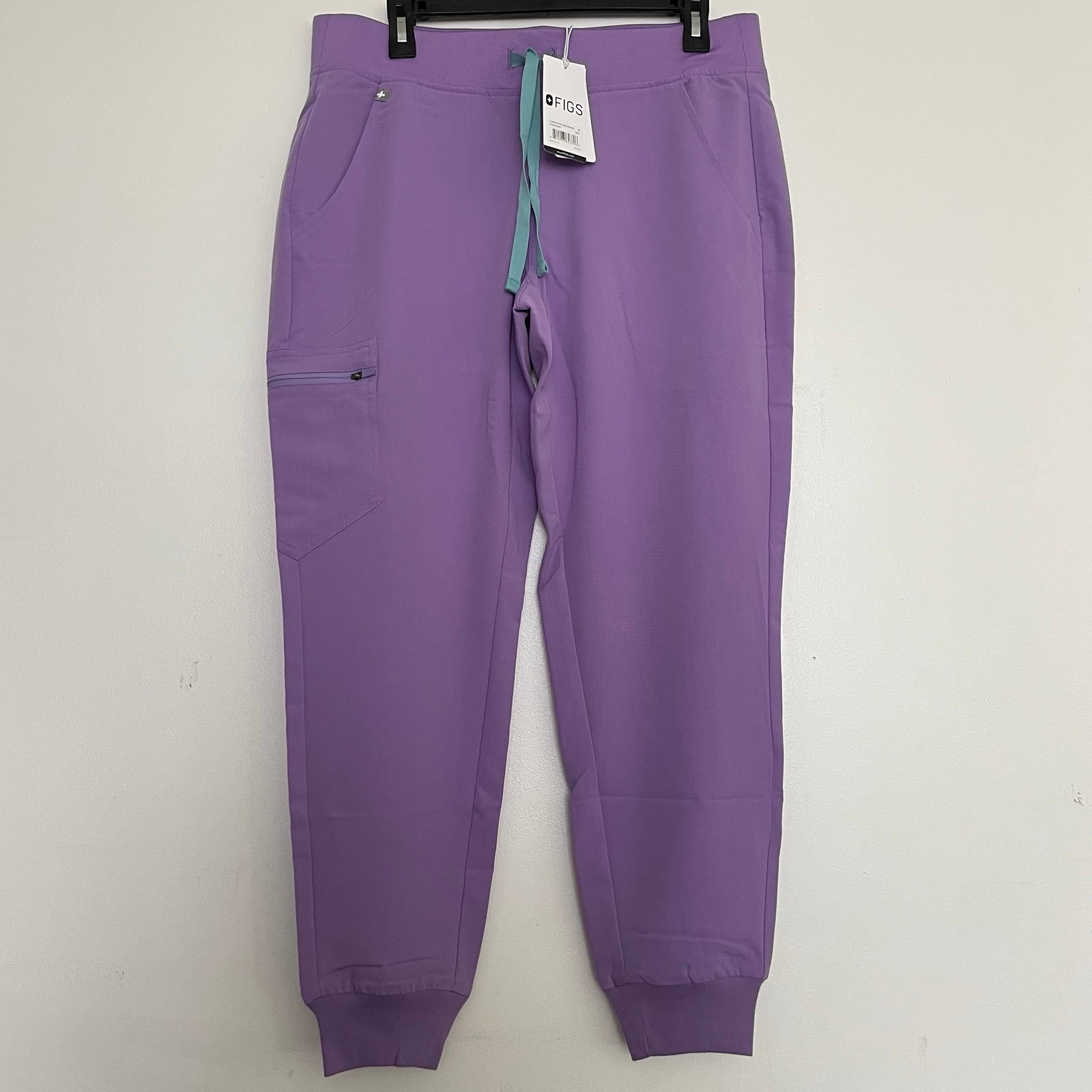 Women’s FIGS Zamora Jogger Scrub Pants Lilac Dawn 3160 Size Medium Petite
