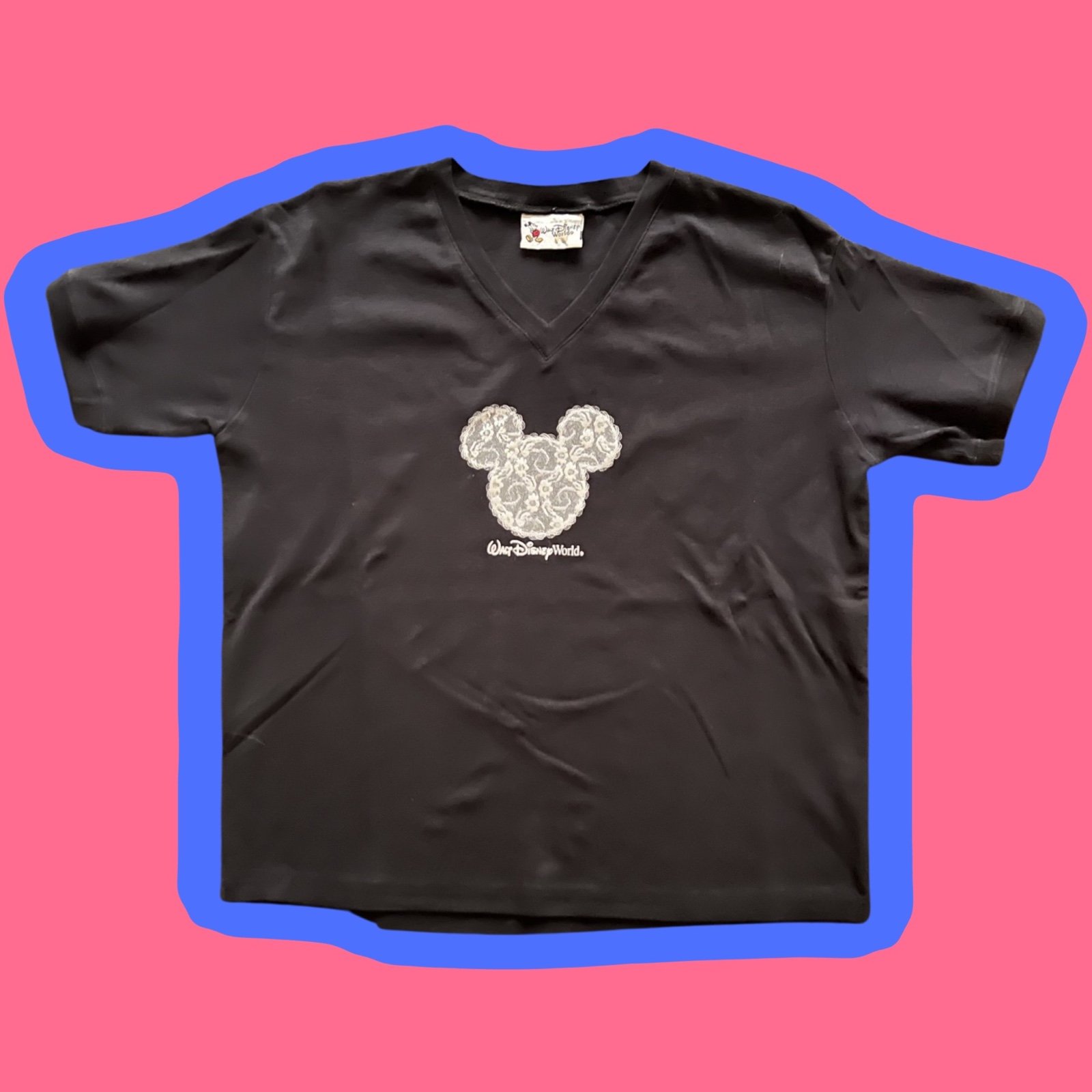 Vintage Walt Disney Glitter T-shirt