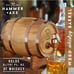Hammer Axe Whiskey Barrel 3l Beverage Dispenser