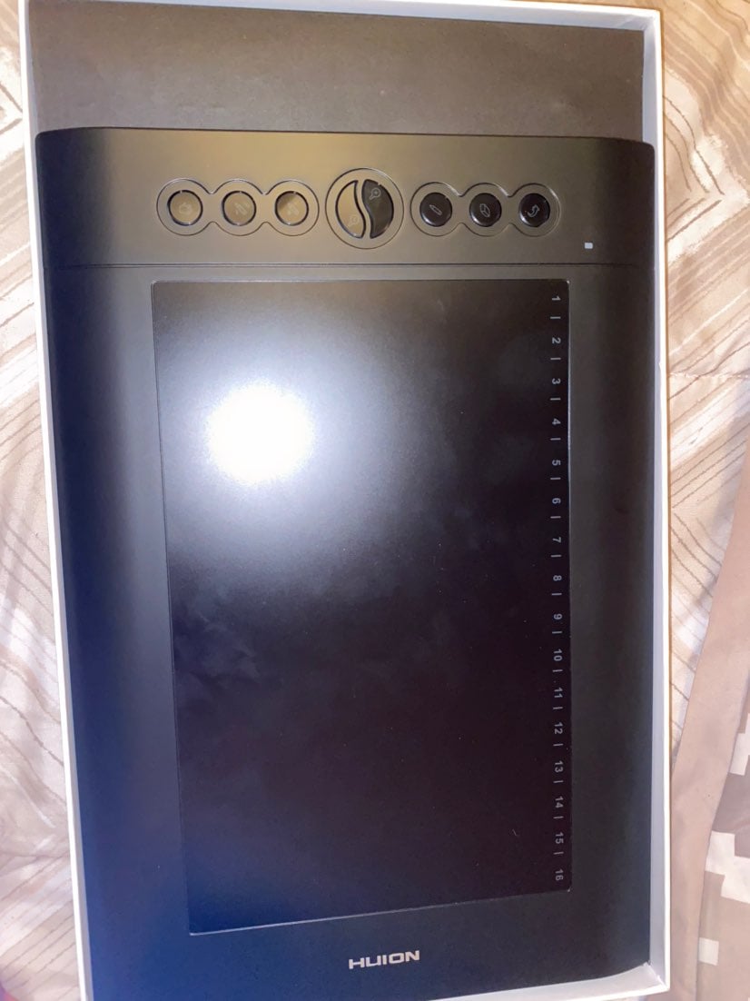 huion professional graphics tablet