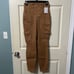 Brand NEW Spanx Stretch Twill Ankle Cargo Pants Honeyglow Women's Small.