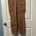 Brand NEW Spanx Stretch Twill Ankle Cargo Pants Honeyglow Women's Small.