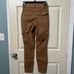 Brand NEW Spanx Stretch Twill Ankle Cargo Pants Honeyglow Women's Small.