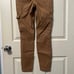 Brand NEW Spanx Stretch Twill Ankle Cargo Pants Honeyglow Women's Small.