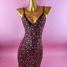 Floral slips dress