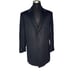 Jos. A. Bank Mens Wool Blend Black Overcoat Size 42R