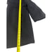 Jos. A. Bank Mens Wool Blend Black Overcoat Size 42R
