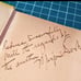 Reduce Where you need to- Signed By Marjorie Dork