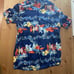 Zara floral dress shirt shirt sleeve size medium