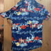 Zara floral dress shirt shirt sleeve size medium