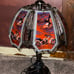 Vintage Motorcycle Eagle Red Touch Lamp Electronic Used Pre Owned Tested Works R
