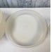 3 Vintage Clear Plastic Tupperware Large Round Cake Storage Containers w Lids