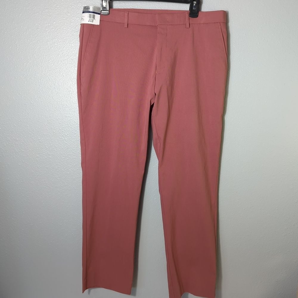 NWT Ralph Lauren Mens Size 36x29 Modern Fit Brick Red Slacks Mp13