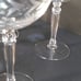 Fostoria Holly clear stem 6 champagne glasses