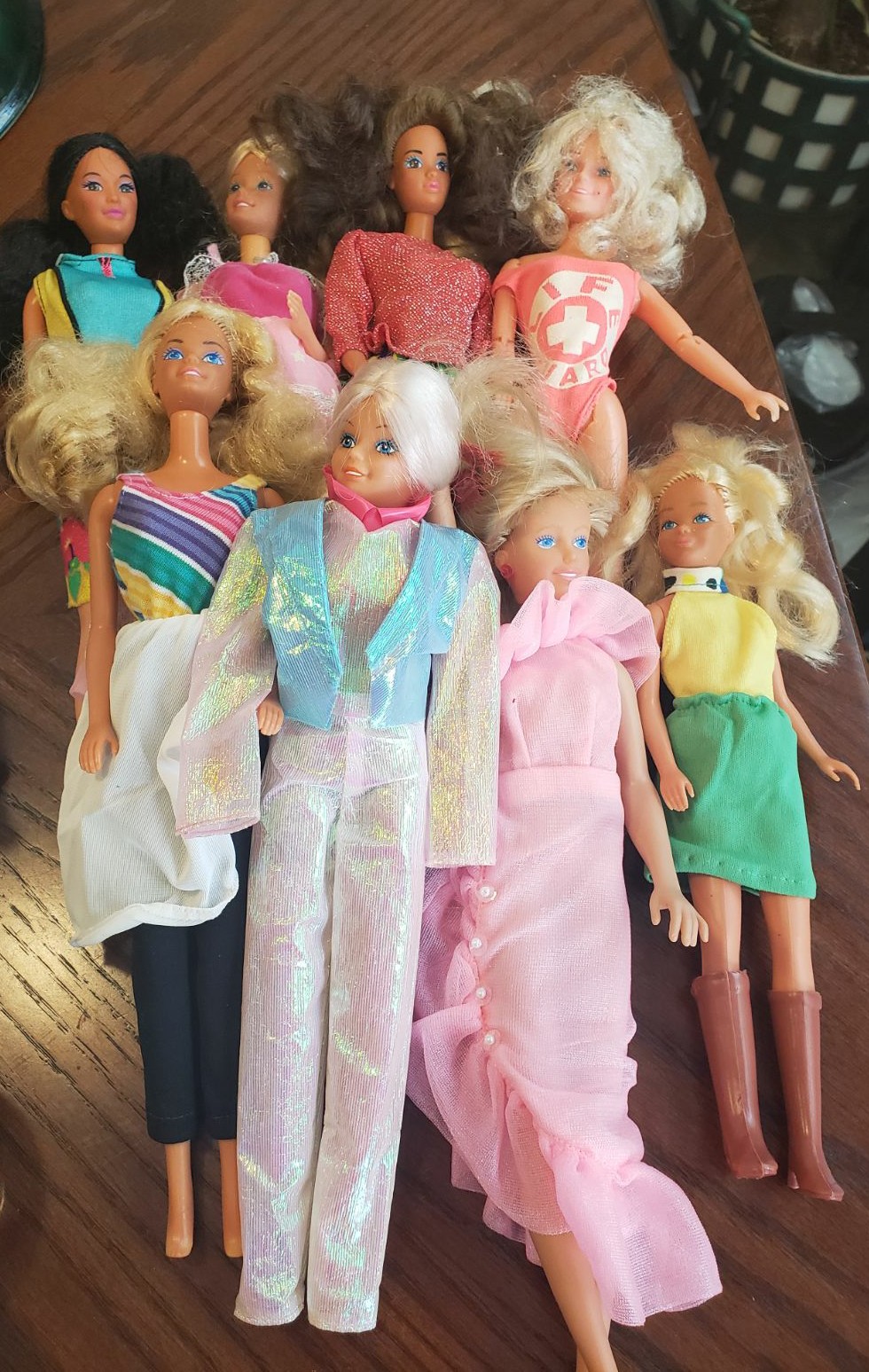 Lot Barbie Skipper Mego Clothing