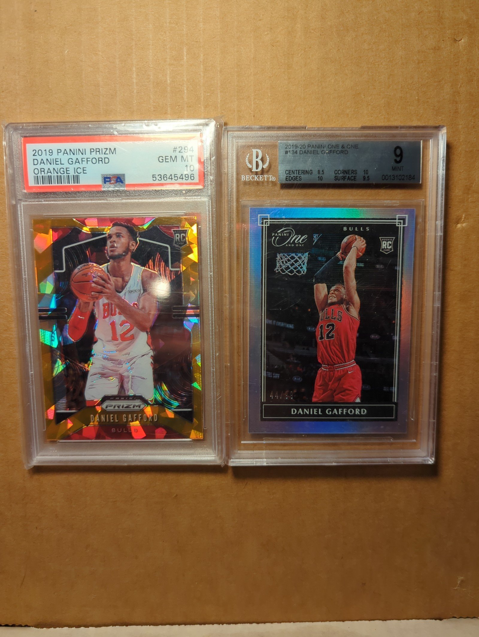 Gafford PSA 10 and Beckett 9 Rookies and free auto