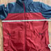 Patagonia Men's jacket Red/Burgandy with blue ful Lined zipper size Large