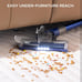 Cordless Vacuum Cleaner, 30Kpa, 35Min Runtime, Lightweight Rechargeable Battery