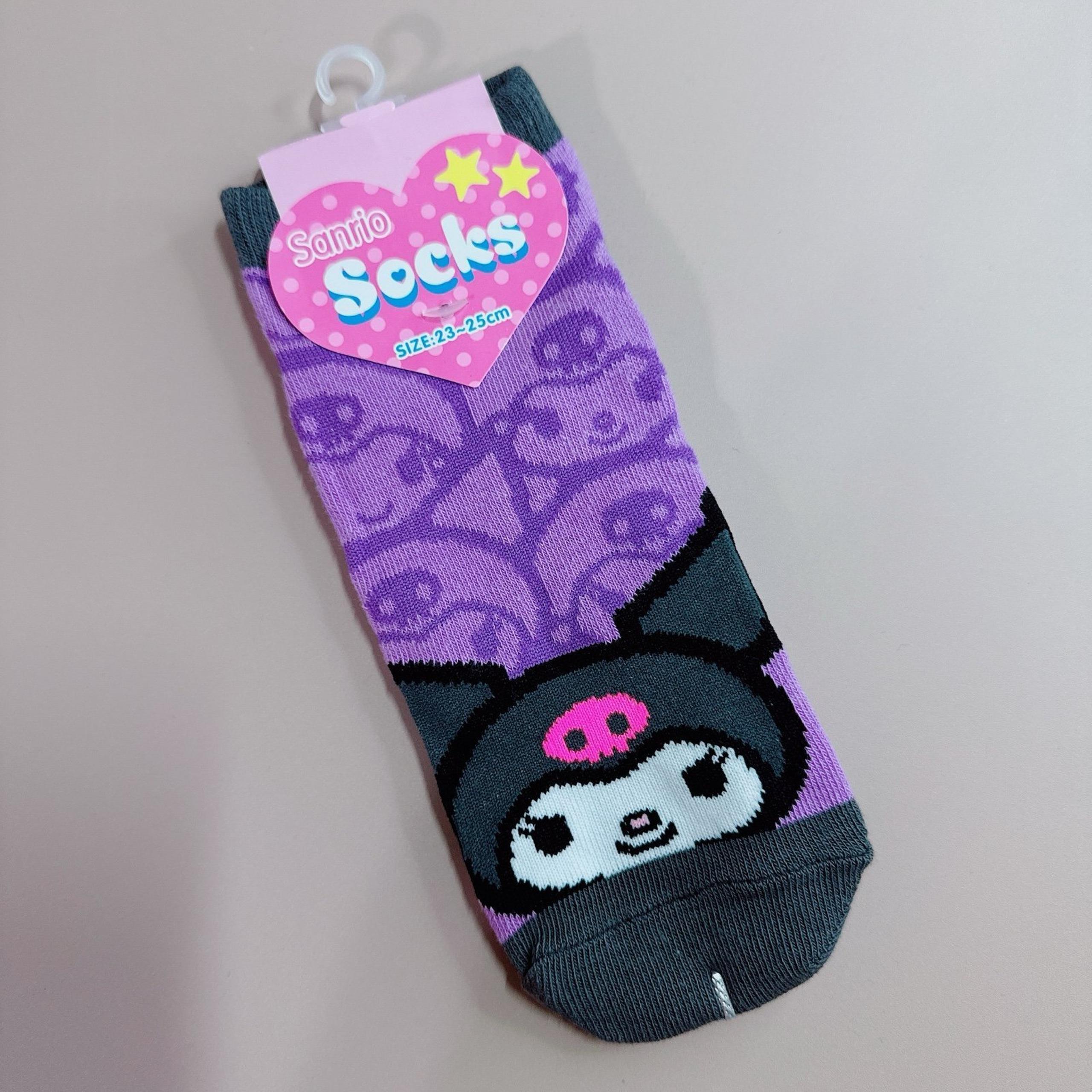 Cute Sanrio Kuromi Socks