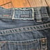 Vintage Y2k Mek Dnm Embroidered Baggy Wide Leg Jeans Size 36x32