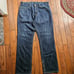 Vintage Y2k Mek Dnm Embroidered Baggy Wide Leg Jeans Size 36x32