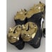 Nike Alpha Huarache Elite 3 Low Black Gold Men’s Size 13 Baseball Cleats NEW