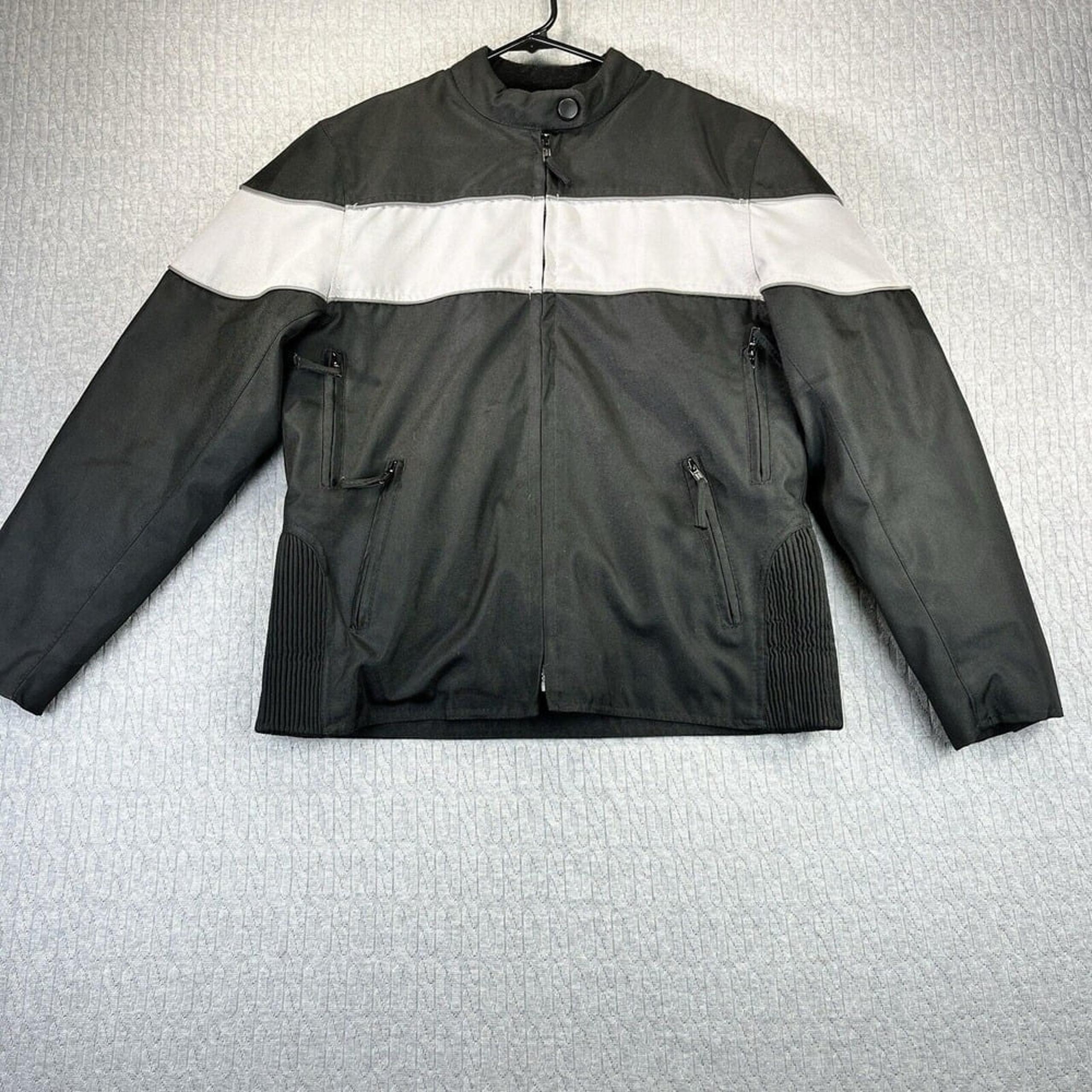 Jim Leather Inc. Men's Motorcycle jacket (S) vented sport bike racing - USA Leather