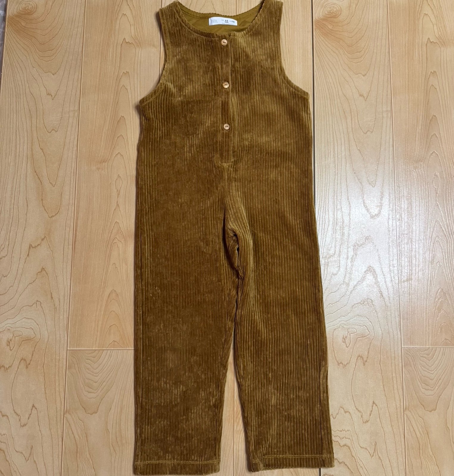 ZARA Corduroy Overalls