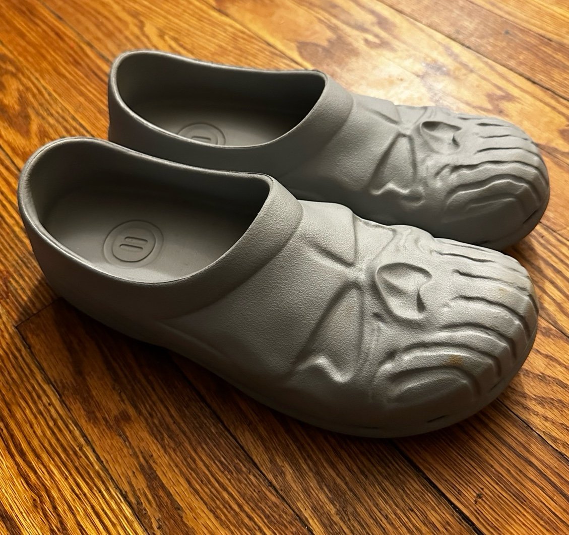 Warren Lotas Skull Clogs Sz 11