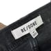 Re/Done High Rise Stove Pipe Jeans Women High Rise Straight Leg Cropped Black 30