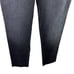 Re/Done High Rise Stove Pipe Jeans Women High Rise Straight Leg Cropped Black 30