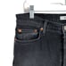 Re/Done High Rise Stove Pipe Jeans Women High Rise Straight Leg Cropped Black 30