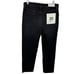 Re/Done High Rise Stove Pipe Jeans Women High Rise Straight Leg Cropped Black 30