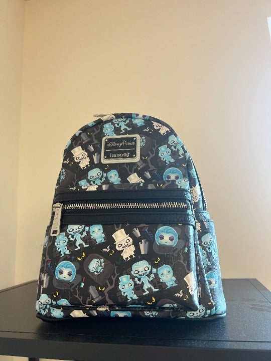 Loungefly Disney Parks Halloween Haunted Mansion Mini Backpack