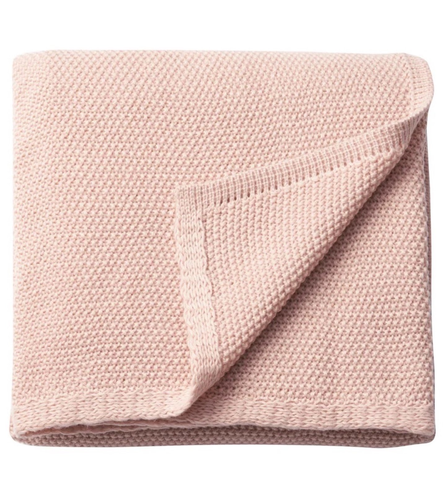 HUMLEMOTT Throw Blanket, pale pink, 51x67