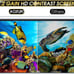 Aoxun 110 Motorized Projector Screen - Indoor and Outdoor Movies Screen 110 inc