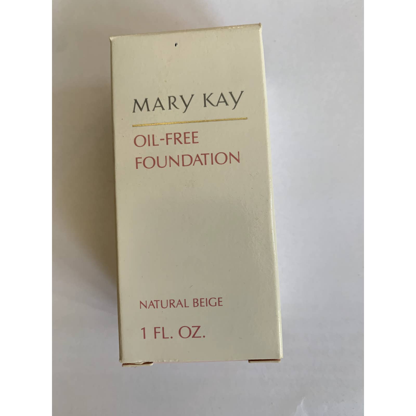 Mary Kay Oil Free Foundation NATURAL BIEGE 1086 -1oz - New Pink Cap Mary Kay Oil Free Foundation NATURAL BIEGE 1086 -1oz - New Pink Cap