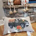 Fall Farmhouse Truck Throw Pillow-NWT