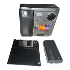 Sony Digital Still Camera Mavica MVC-FD5 Infolithium 3.5 Floppy Disc Tested