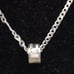 Gucci silver neackale new nice