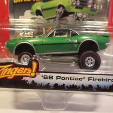 '68 Pontiac Firebird, Very Rare W/Redlines, Zingers Street Freaks, CHASE???