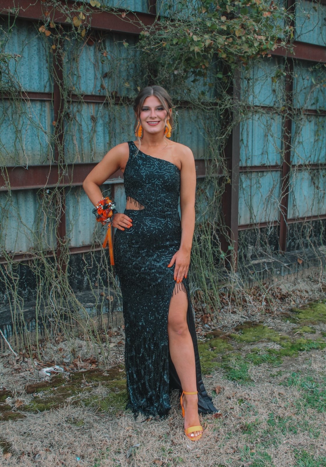 Black prom dress