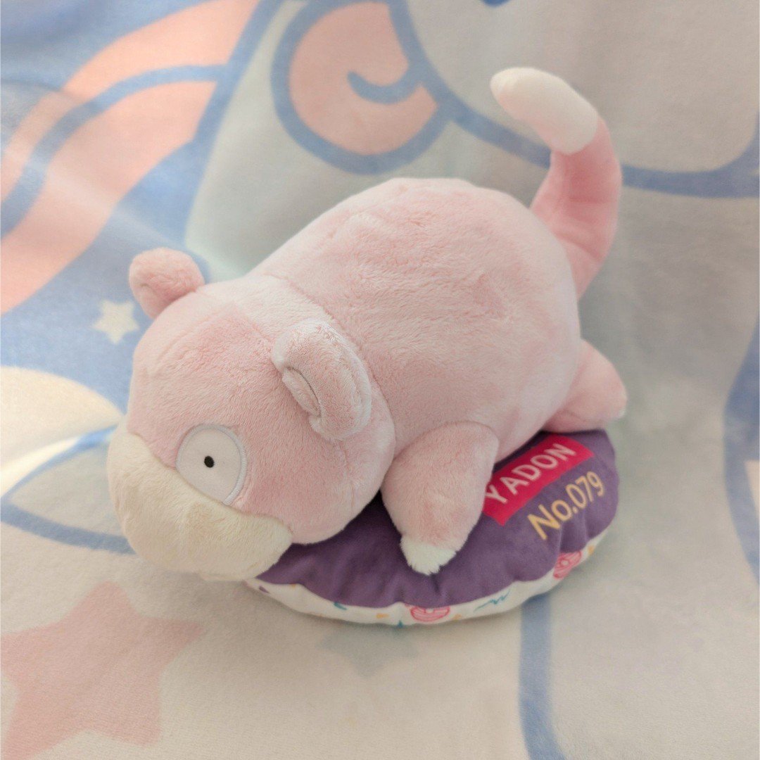 Slowpoke Plush Kuji Prize from Pokemon Yum Yum Sweets Kuji