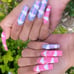 XXL Clouds n Stars Press On Nails
