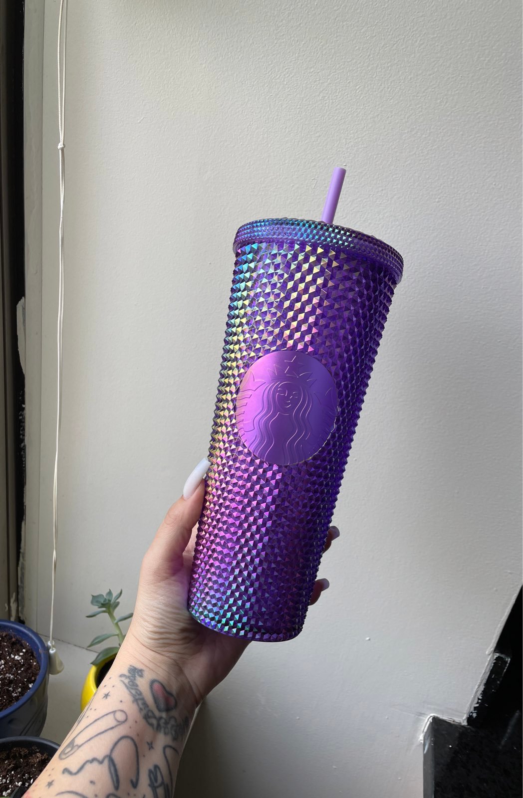 starbucks oil slick tumbler