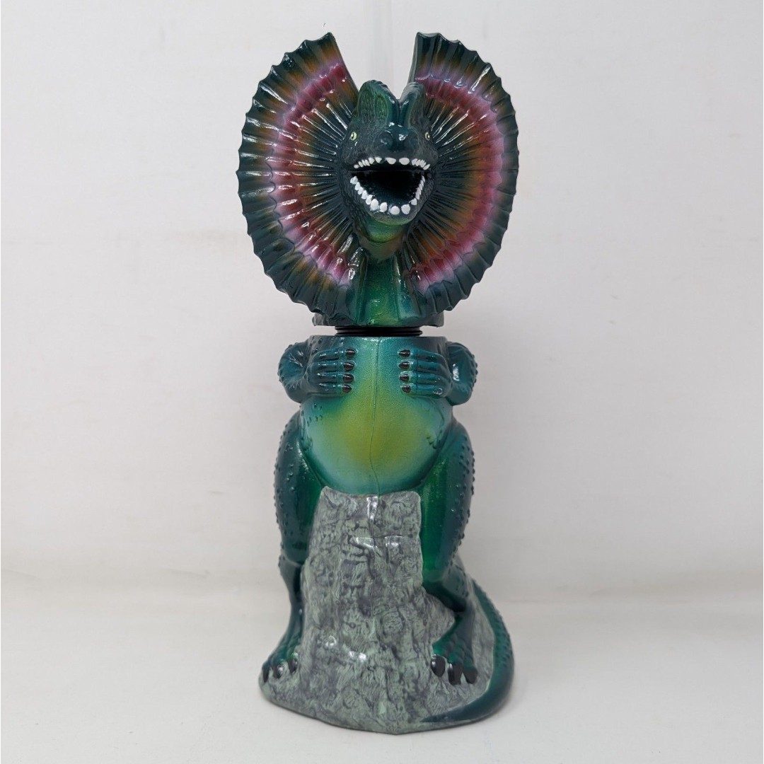 VTG Jurassic Park The Ride Dilophosaurus Souvenir Cup Universal Studios Dinosaur