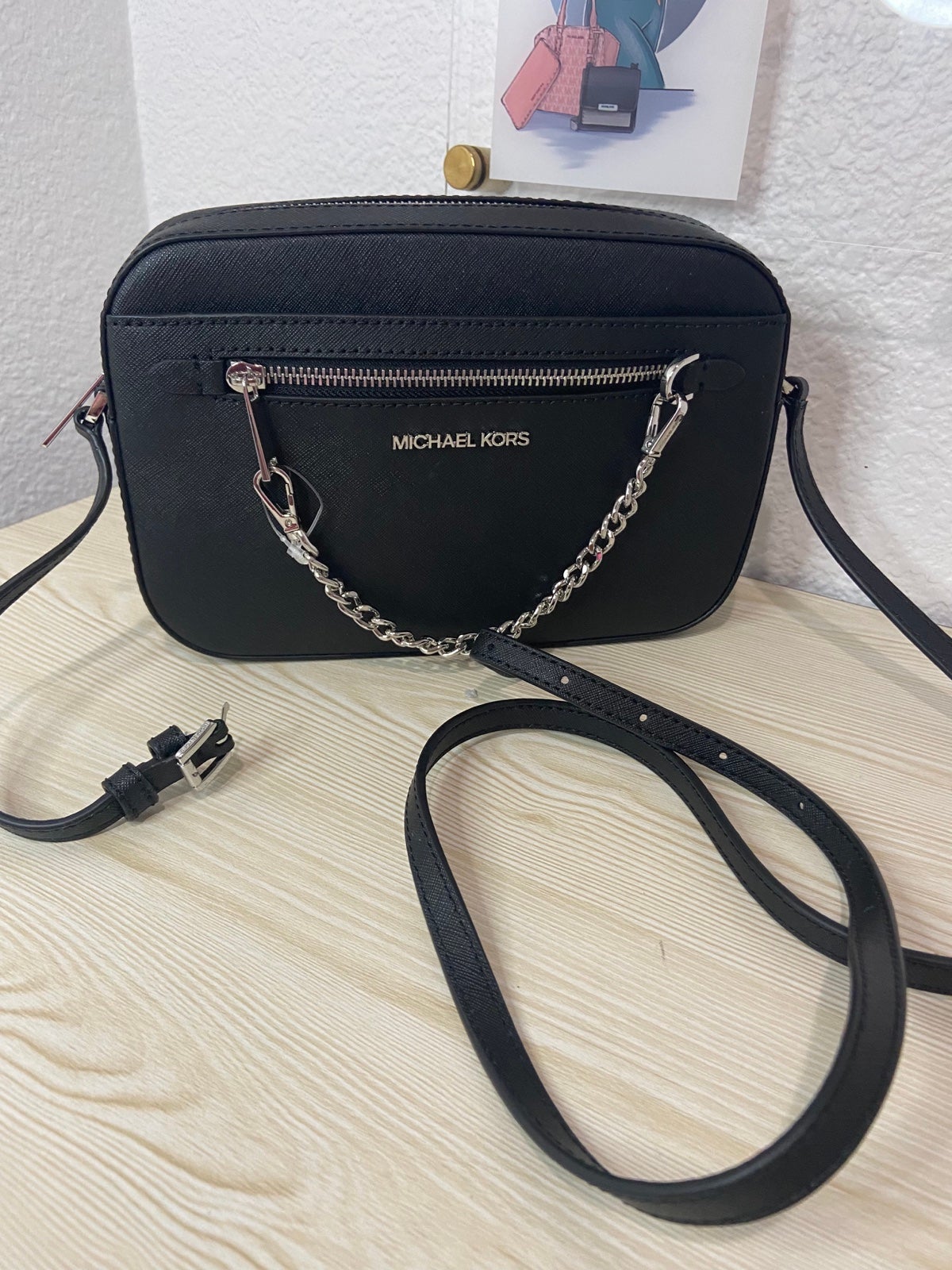 Michael Kors EW Black Crossbody