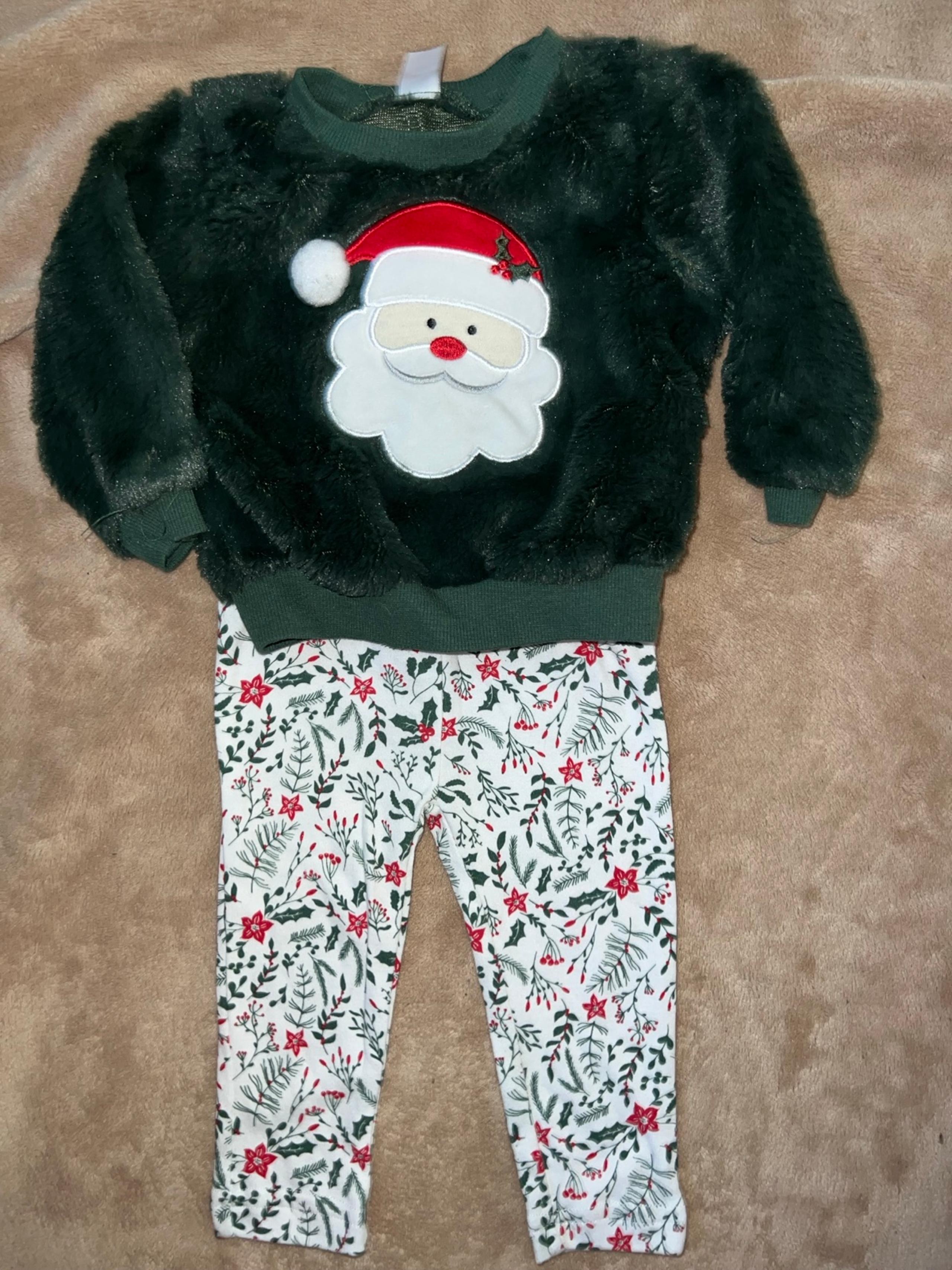 Infant girls Christmas set