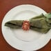 Sterling silver and shell napkin ring set (Set of 4)