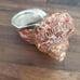 Sterling silver and shell napkin ring set (Set of 4)
